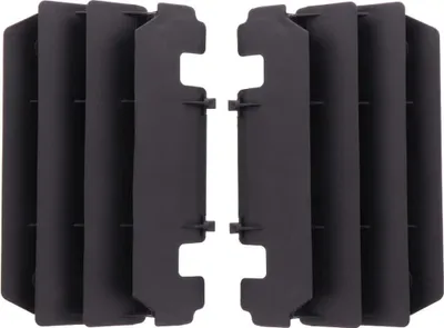 Imagen del producto de POLISPORT - Aletas de refrigeración negras, compatibles con Kawasaki KX250