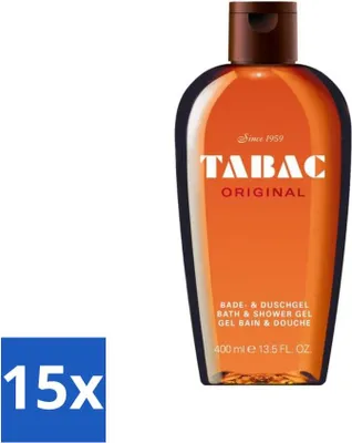 Obrázek produktu pro Tabac Original - Sprchový gel - Mírné čištění - 400 ml - Cenově výhodné balení - 15 kusů