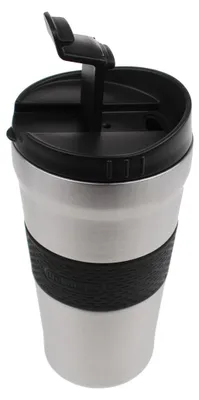 Immagine prodotto di DeLonghi AS00003192, DLSC073 tazza da viaggio, tazza sottovuoto | 470ml | acciaio inox
