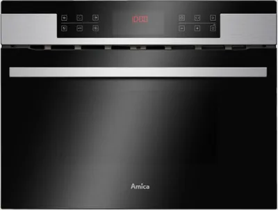 Amica - EBC 841 600 E - Kompakt-Einbau-Backofen mit Mikrowellenfunktion - Edelstahl