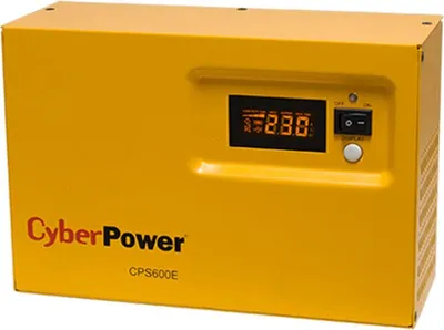 Zdjęcie produktu dla CyberPower CPS600E, 0,6 kVA, 420 W, Sinus, 170 V, 270 V, 50/60 Hz