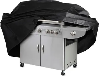 Obrázek produktu pro Ochranný kryt pro plynový gril - Voděodolná plachta z tkaniny 210D Oxford - Černá - XL/170 x 61 x 117 cm
