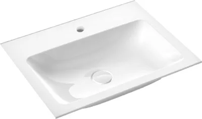 Produktbild von EMCO Emco Gäste-Waschtisch ASIS 611x475mm, weiß mit 1 Hahnloch