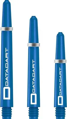 Produktbild von Datadart | Signature Nylon Dartschäfte | Medium 48 mm | Blau | 1 Set