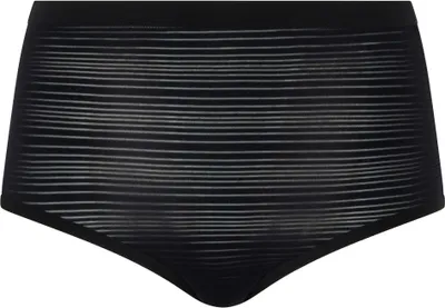 Produktbild von Chantelle Damen Taillenslip - SoftStretch Stripes, nahtlos, unsichtbar, Einheitsgröße 36-44 Schwarz One Size