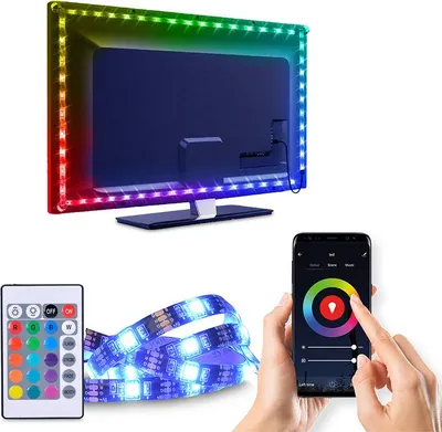 Obrázok produktu pre Solight LED WIFI smart RGB pásik pre TV, 4x50cm, USB
