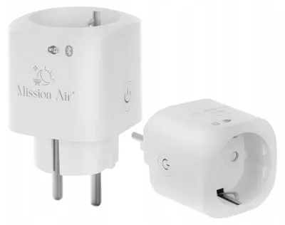Zdjęcie produktu dla Mission Air Programator czasowy SMART HOME WiFi inteligentne gniazdko watomierz, 16A