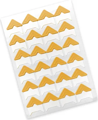 Produktbild von PASTEL Pfirsichfarbene Fotoecken x24