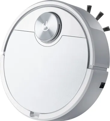 Imagen del producto de Aspiradora robot AIORBER, totalmente automática con doble modo, múltiples modos de funcionamiento, depósito de polvo de gran capacidad, diseño elegante y potente succión, color blanco