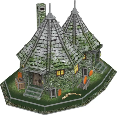 Produktbild von Revell Harry Potter 3D Puzzle Hagrids Hütte REV00305