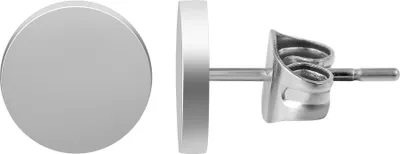 Produktbild von Akzent Edelstahl Ohrstecker, silberfarbig