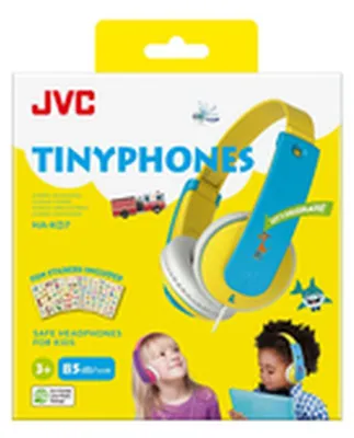 Productafbeelding van JVC HA-KD7-Y, Kabel, Educatie, 15 - 23000 Hz, 110 g, Koptelefoon, Blauw, Geel