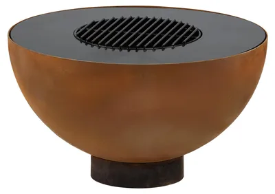 Immagine prodotto di Braciere griglia - Ø 60 cm - Effetto ruggine - Acciaio