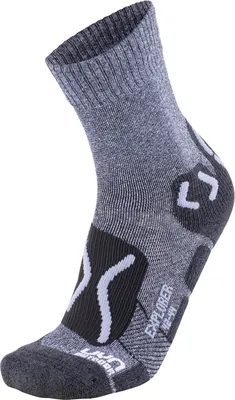 Produktbild von UYN Outdoor Explorer Trekkingsocken Herren grey melange/pearl grey 35-38