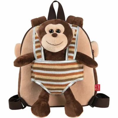 Produktbild von Wendbarer Rucksack Max Monkey 1,6 Liter braun