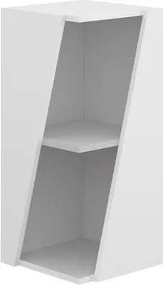 Produktbild von Midischrank Vicco Benno Weiß 31.6 x 70.5 cm mit offenen Ablagen, Model 40528
