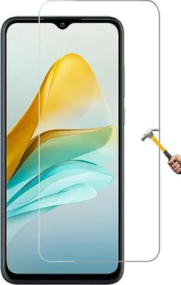 Produktbild von ino Schutzglas kompatibel mit ZTE Blade A53+ / Blade A53 Panzerglas Panzer DisplayschutzSchutz  Glas Displayglas 9H