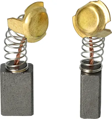 Produktbild von vhbw 2x Kohlebürste 16,2 x 10,9 x 6,9 mm kompatibel mit Black & Decker CS1250K, CS1250L, CS1250KL Elektrowerkzeug, Handkreissäge + Feder