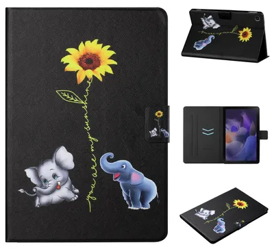 Immagine prodotto di Per Samsung Galaxy Tab A9 Plus in ecopelle tablet custodia cover motivo 6