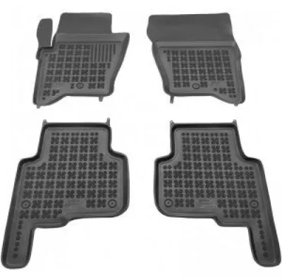 Produktbild von REZAW PLAST Fußmatten Set Gummi für LAND ROVER Discovery IV (L319) Vorne+Hinten