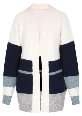 Produktbild von Mutha Damen Cardigan - dunkelblau-bunt, M/L