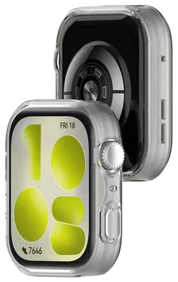 Produktbild von Schutzhülle für Huawei Watch Fit 5, Bizon Case Watch Felipe, Transparent