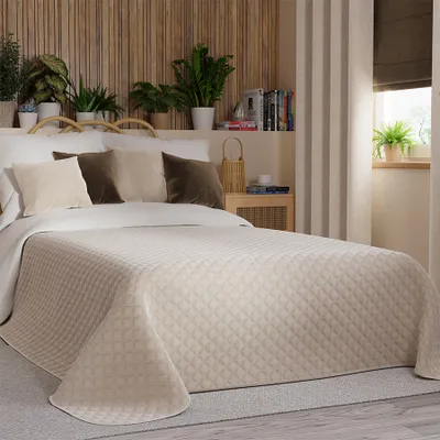 Immagine prodotto di Copriletto VELVI 016 crema 220x240 cm Mybesthome