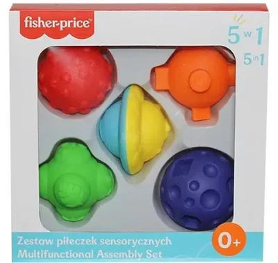 Produktbild von Fisher-Price. Sensorische Bälle, 5 Stück – Fisher-Price