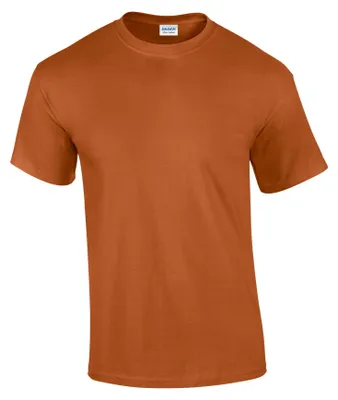 Produktbild von Gildan - T-Shirt für Herren/Damen Uni FK2634 (M) (Texas Orange)