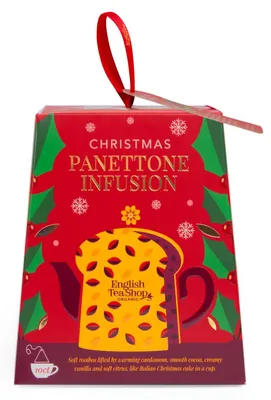 Produktbild von ETS - Tee Geschenkbox "Panettone" BIO, 10 Pyramidenbeutel