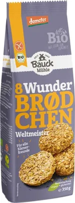 Produktbild von Bauckhof - Wunderbrödchen Weltmeister - 350g
