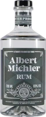 Produktbild von Albert Michler Rum Overproof Artisanal White Rum 63% Vol. 0,7l