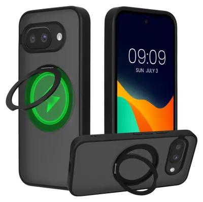 Obrázek produktu pro kwmobile KLB0000261L001C, Obal, Google, Pixel 9a, Černá, Průhledná