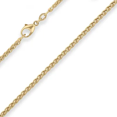 Produktbild von 2,5mm Armband Zopfkette Goldarmband Armschmuck aus 750 Gold Gelbgold 19cm