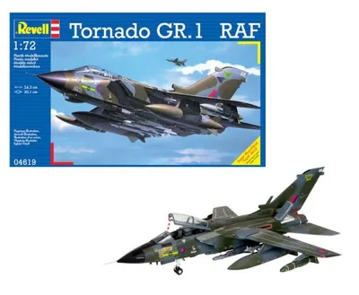 Obrázek produktu pro Revell Tornado GR.1 RAF, Model letadla s pevnými křídly, Montážní sada, 1:72, Panavia Tornado, Plast, Pro