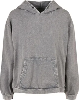 Produktbild von Build Your Brand BY194 | LadiesŽ Acid Washed Oversize Hoody XS bis 5XL - Farbe: Asphalt - Größe: S