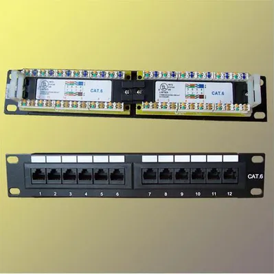 Obrázok produktu pre Patch panel 10“ UTP cat6, 12portov