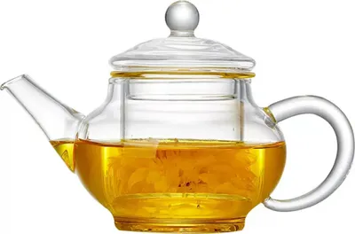 Produktbild von 1 Stück Glas-Teekanne mit Wasserbeutel, 250 ml