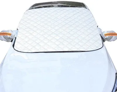 Produktbild von Winter-Autohaube-Abdeckung für DS3 / DS4 / DS5 / DS7 / DS9, Magnetische Autohaube mit Spiegelabdeckung - Anti-Eis, Anti-Schnee, 150*110 cm