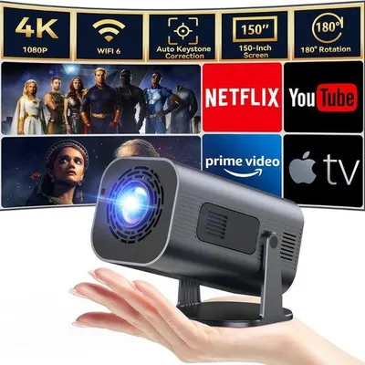 Image de Mini-projecteur - Petit écran - Projecteur d'intérieur et d'extérieur