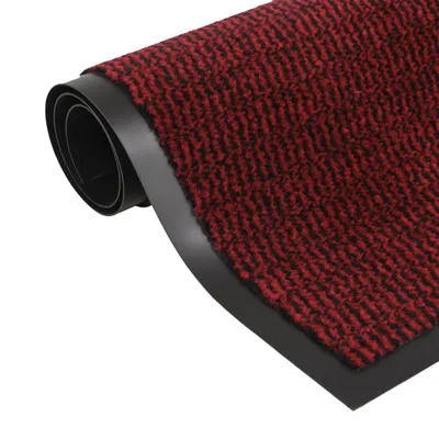 Produktbild von vidaXL Schmutzfangmatten 2 Stk. Rechteckig Getuftet 40x60 cm Rot
