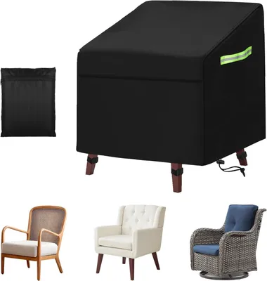 Imagen del producto de Funda para sofá o sillón, tejido Oxford 420D, 35 x 97 x 74 cm, impermeable, para muebles de jardín