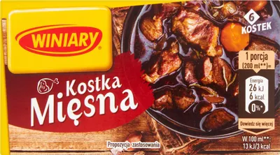 Zdjęcie produktu dla WINIARY Kostka rosołowa instant 6 szt. 60 g