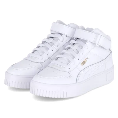 Produktbild von Puma Damen High Sneaker CARINA STREET MID Weiss Glattleder Synthetik Mix Größe: 5
