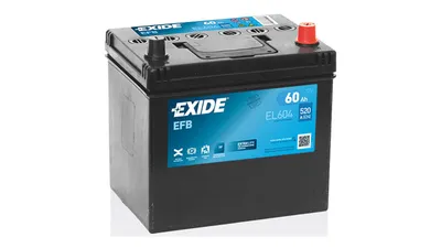 Produktbild von Exide EL604 Start-Stop EFB 12V 60Ah 520A Autobatterie