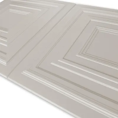 Obrázek produktu pro Deccart | 3D panel na zeď a strop "31 Cashmere" - 50 × 50 cm, 0,25 m² | ultralehký dekorativní panel pro moderní interiéry