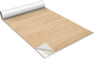 Produktbild von Selbstklebende Möbelfolie - Dekorationsfolie - Tischmöbel - Zuschneidbar - Helles Eichenbrettmuster - 100 x 50 cm