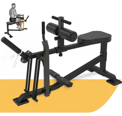 Produktbild von Beintrainer - Beinmuskelgerät - Beinapparat - Oberschenkeltrainer - Hüfttrainer - Verstellbar - Stabiler Eisenrahmen