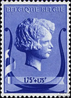 Produktbild von Briefmarken Belgien 1940 Mi 532 postfrisch Musikstiftung