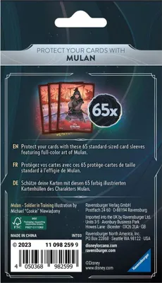 Productafbeelding van Ravensburger Disney Lorcana TCG kaarthouders, Mulan (65)